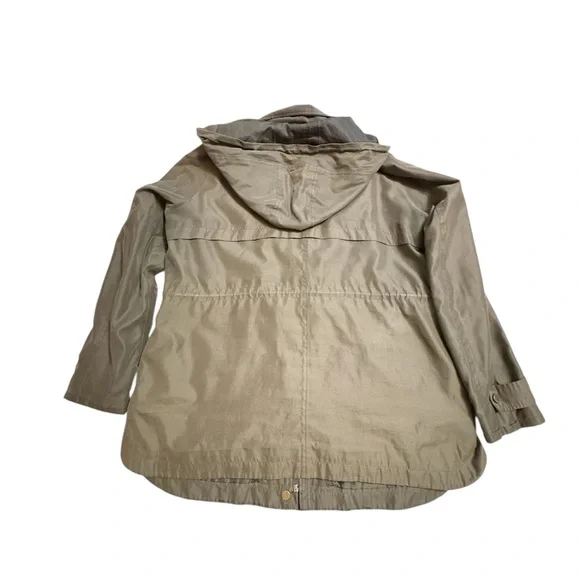 Olive Hooded Jacket - Picture 2 of 2